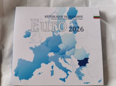 Bulgaria Euro coin set BU
