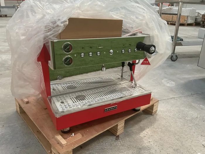 Brand New Aramato E2 Commercial Coffee Machine - 2 Group