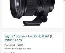 sigma 105
