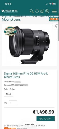 sigma 105