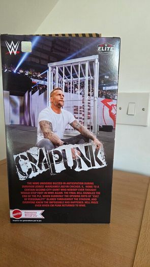 WWE CM Punk Mattel creations
