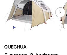 Quechua 5 Person 2 Bed Inflatable