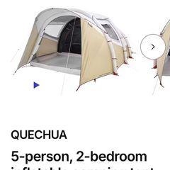 Quechua 5 Person 2 Bed Inflatable