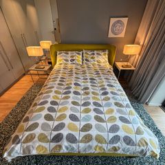 Orla Kiely Double Sleigh Bed