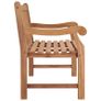 Garden Bench 150 cm Solid Teak Wood Image 3