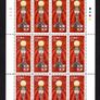 2012 Ireland 50th International Eucharistic Congress Commemorative Stamps Sheetlet Plate 1A1A1A1A Mint Never Hinged (MNH) Image 2