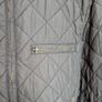 French Connection Mens Navy Quilted Jacket Size M Corduroy Elbow Patches FCUK Image 3