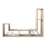 TV Cabinet Double L-Shaped Oak Image 5
