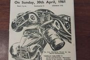 Stock Car Races programme 1961