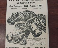 Stock Car Races programme 1961