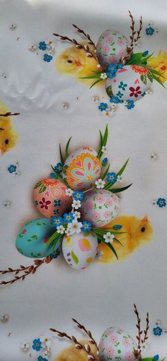 Easter Round Tablecloth