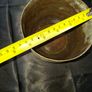 Antique Brass Planter Pot with Detailed Floral Engravings, Postage Available Image 7