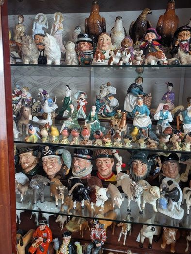 Beswick and royal doulton figures.