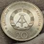 Germany 1972 20 Mark Beautiful Uncirculated Swirling Lustre Gen Bu Image 2