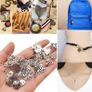 200 Pieces Retro Pendant Charms, Wholesale Bulk Charms, Alloy Ornament Charms Set, Animal Moon Stars Mixed Charms, for DIY Jewellery Making Crafts Necklace Bracelet Earrings Key Handmade (FREE SHIPPING) Image 5