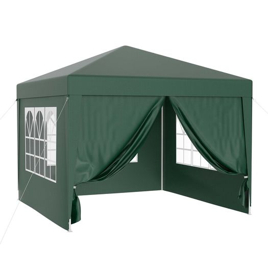 Waterproof 3x3m Gazebo with 4 Side Walls