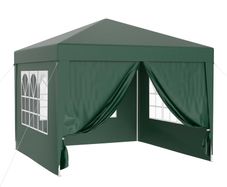 Waterproof 3x3m Gazebo with 4 Side Walls