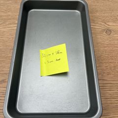 Baking tin rectangular