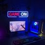 Game On Neon Signs for Wall Decor Game On Neon Light Game LED Light up Sign with USB Powered for Gameroom, Bedroom, Competition Game, Game Zone (FREE POSTAGE) Image 2