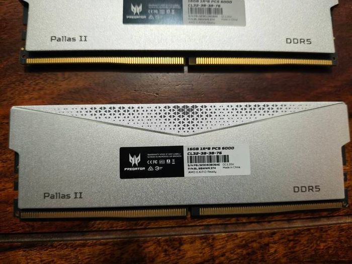 Acer Predator Pallas II DDR5 16gb x2