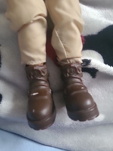 3 vintage action man dolls