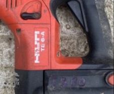Hilton hammer drill needs new battery