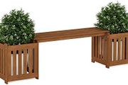 Planter Box with Seater