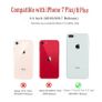 Liquid Silicone Case For iPhone 8 Plus / 7 Plus Luxury Thin Soft Phone Cover New Yellow - FHT08IP8PLK Image 6