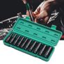 1/2 Inch Drive Hex Impact Socket Set 10pcs Deep Socket Metric Sizes 10-24mm Carbon Steel With Hard Storage Box Image 4