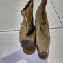 Brown Suede Wedge Ankle Boots, 7.5 UK Image 2