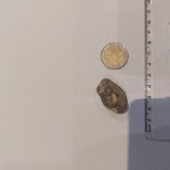 Blue agate rock