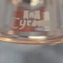 Tall TYRONE Crystal Compote / Strawberry Dish Stamped Image 8