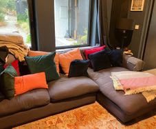 L shaped sofa