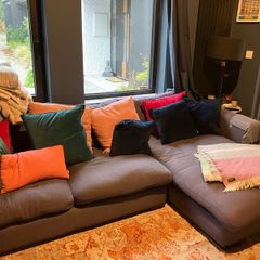 L shaped sofa