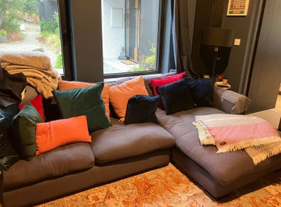 L shaped sofa