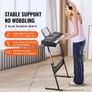 61 Key Digital Keyboard Piano, Lighted Keys, Electric Portable Piano with Adjustable Stand 600 Tones 500 Rhythms Built-In Speakers Sustain Pedal Headphones, USB MIDI for Beginners Image 6