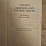 A Short Morning And Evening Prayer Mistle. 1984 3rd Evening  Softback In Good Condition. See Photos For Same. Image 3