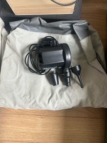 inflatable bed and pump