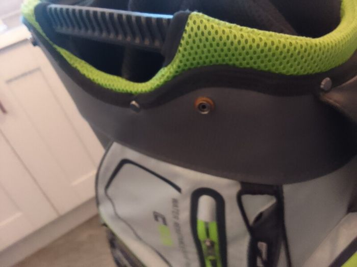 fastfold golf bag broken zip
