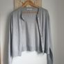 M&s Grey Cardigan Size Uk 12 Image 4