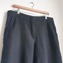 Carolyn Donelly Black Linen Trousers Size Uk 16 Image 7