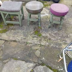 3 vintage bar stools