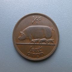 1940 Half Penny