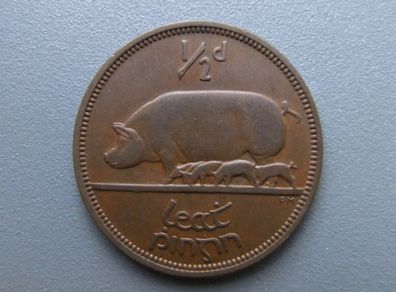 1940 Half Penny