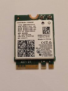 Intel 3168NGW Dual Band Wireless-AC 3168 PCI-Express 802.11ac WLAN Bluetooth 4.2 WiFi Card G86C0007K310