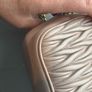 Miu Miu Matelasse Leather Belt Bag with Chain Strap Image 4