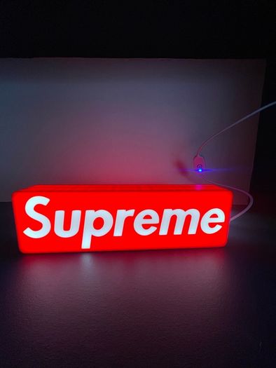 Supreme light box +  cash envelope