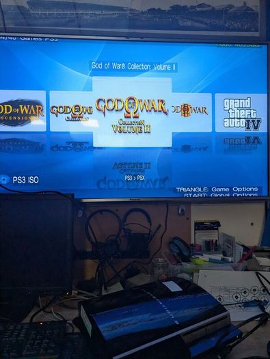 PS3 Fat CECHK03 1TB CFW Evilnat + Genuine DualShock 3 Controller