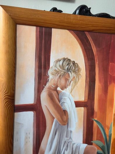 "Tenderness" by Renate Holzner Large Framed print