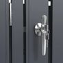 Premium Metal Wheelie Bin Shelter 3 Bay Image 5